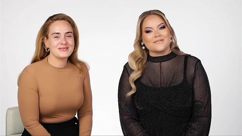 Adele "a cara lavada" para Nikkie Tutorials