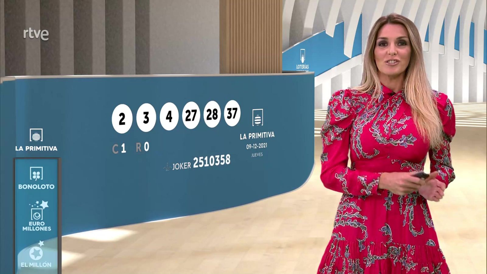 Sorteo de la Lotería Nacional, Bonoloto, Primitiva y Jóker del 09/12/2021 - ver ahora