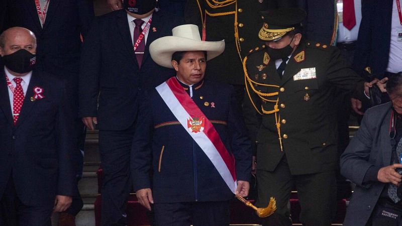 El Congreso de Perú rechaza la moción para destituir al presidente Pedro Castillo