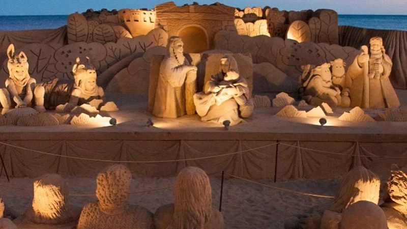 El Pessebre de Sorra de La Pineda ens mostra les conseqüències del canvi climàtic