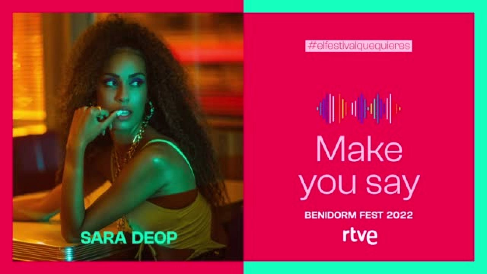 Benidorm Fest: Sara Deop interpreta "Make you say"