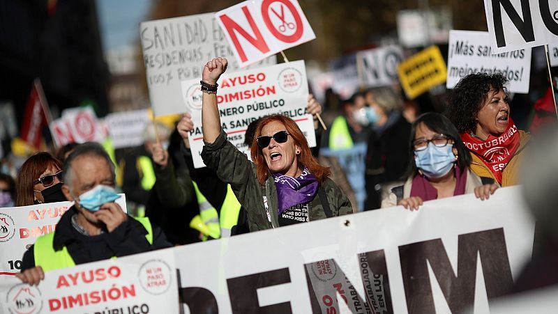 Manifestaciones en varias ciudades de España en defensa de la Atención Primaria