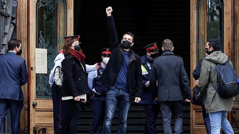 El diputado de la CUP Pau Juvillà, condenado a seis meses de inhabilitación por desobediencia