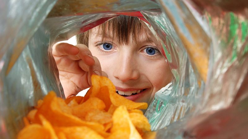 �Qu� es el aire de las bolsas de patatas fritas y ensaladas?