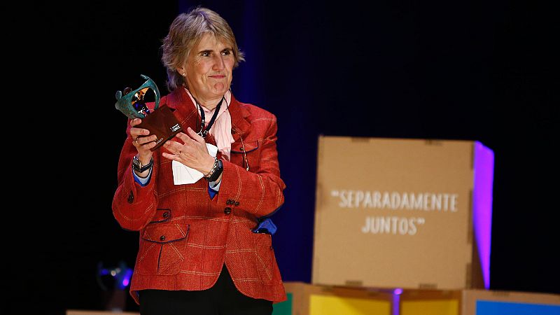 La periodista de RTVE Paloma del Río, Premio Solidarios ONCE Comunidad de Madrid 2021