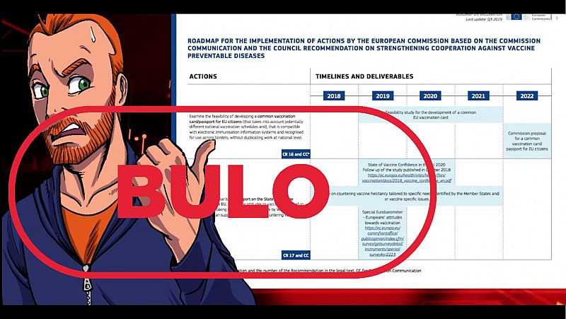 Este documento de la UE sobre pasaporte de vacunación no muestra planificación previa de la pandemia