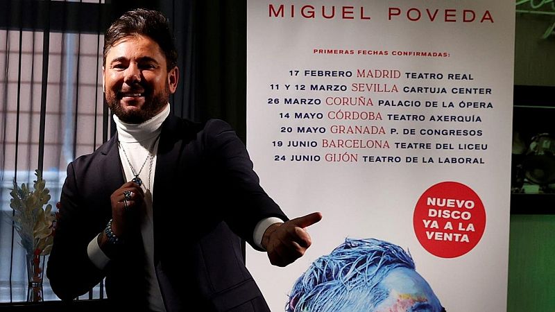 El Miguel Poveda más diverso: "Abro el abanico y muestro toda esa maleta de emociones musicales"