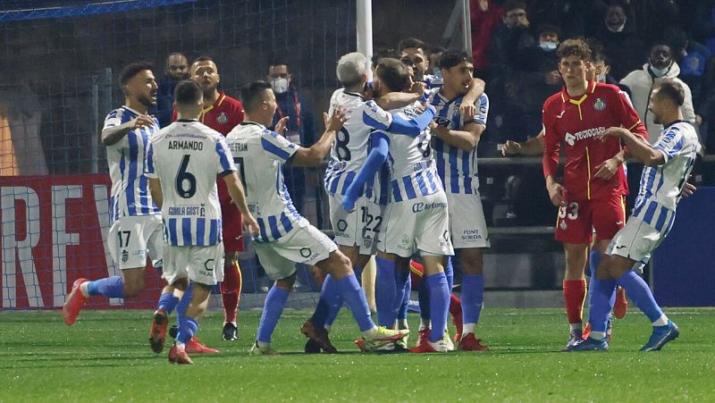El Atlético Baleares humilla al Getafe en la Copa y el Mancha Real elimina al Granada