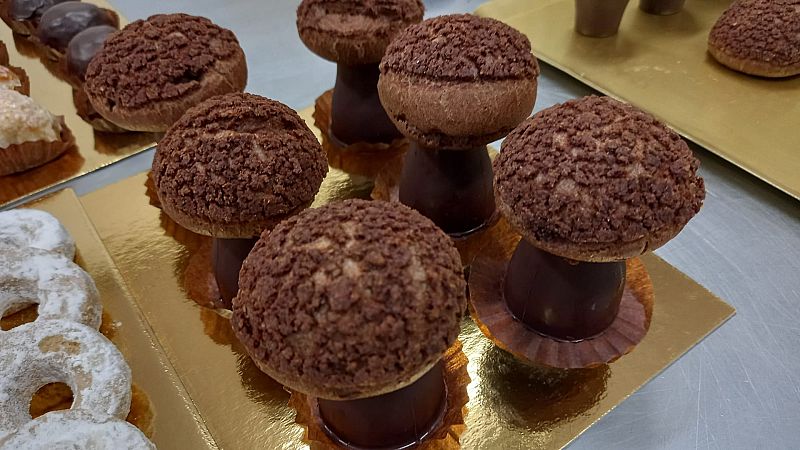 Receta de champiñones de chocolate, un postre increíble