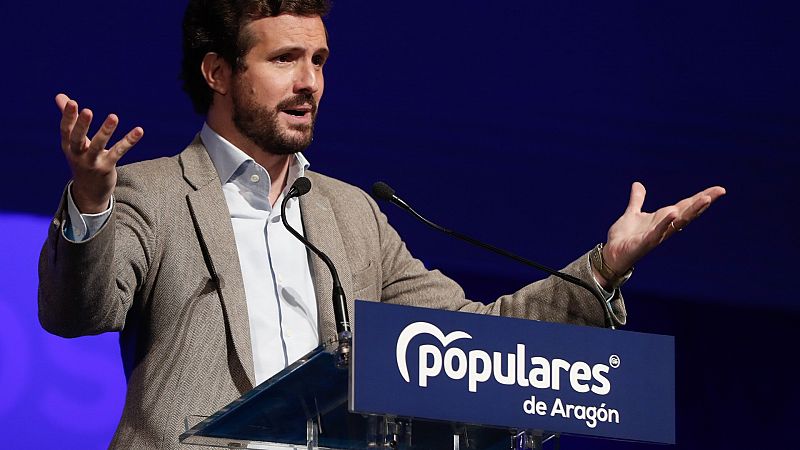 Casado arremete contra JxCat tras su querella por los "bulos" contra el catalán: "No nos van a callar"