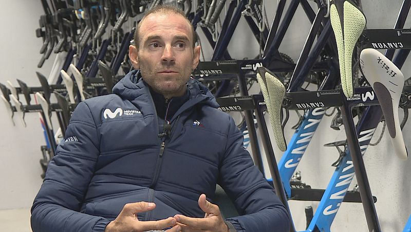 Alejandro Valverde en RTVE: "Quiero que mi último año sea especial"