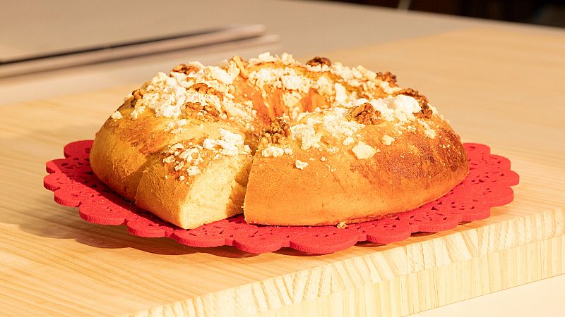 Receta de roscn de Reyes casero