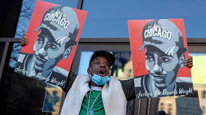 Declaran culpable de homicidio involuntario a la policía que mató al joven afroamericano Daunte Wright