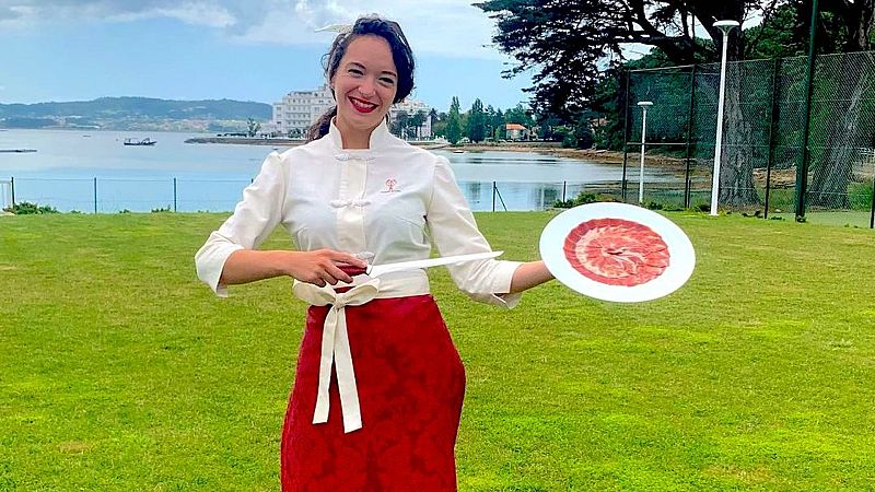 Los consejos para cortar jam�n de Raquel Acosta