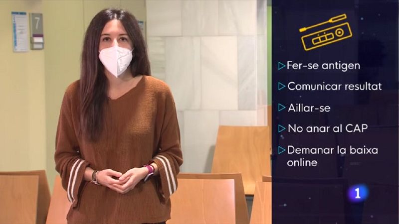 Salut demana als positius per test d'antígens que no vagin al CAP