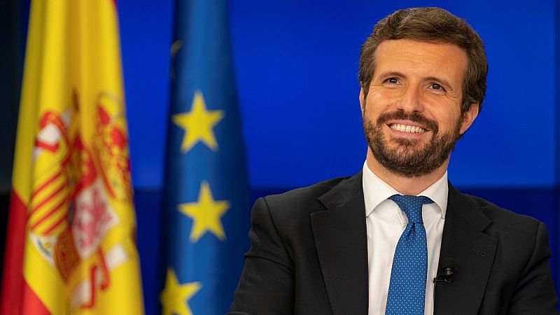 Casado critica el "falso triunfalismo" de Sánchez y se presenta como la única alternativa: "El cambio es imparable"