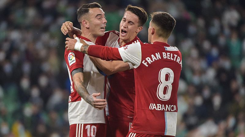 Aspas amarga al Betis y el derbi vasco termina en tablas