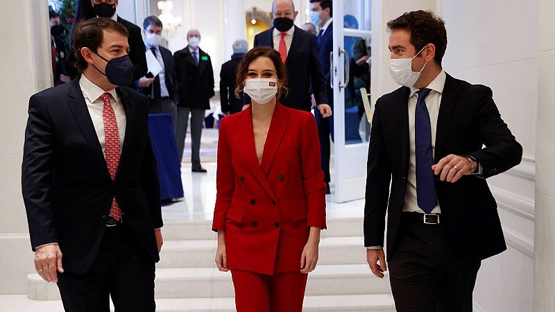 Ayuso y García Egea escenifican "total normalidad" tras meses de desencuentros por el PP de Madrid