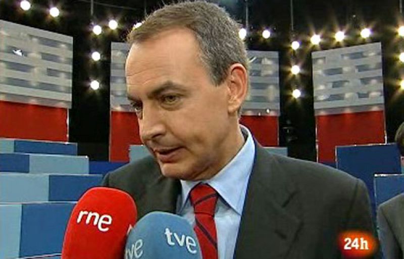 Zapatero: "Los ciudadanos han transmitido muy bien lo que siente la sociedad"