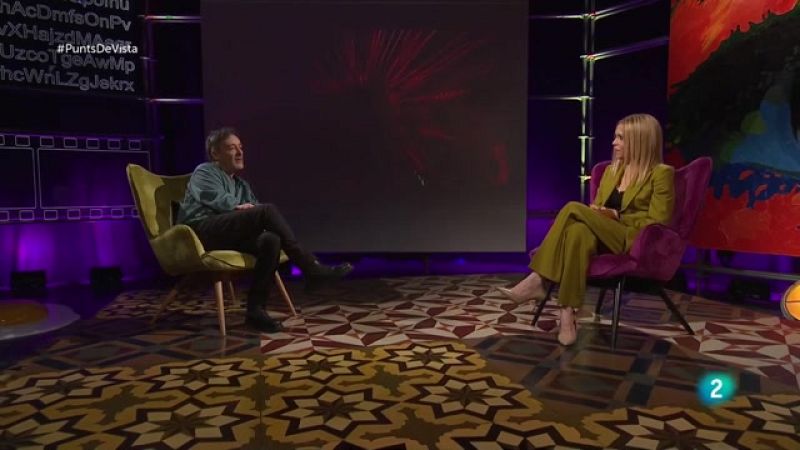 Santi Balmes baixa de la lluna en tirolina