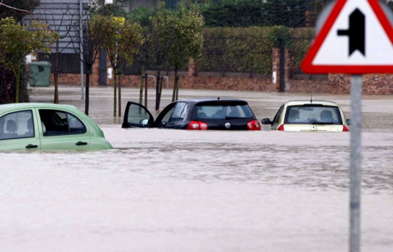 Levantan la alerta en País Vasco y Cantabria tras una jornada de inundaciones