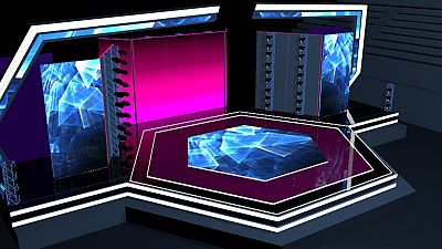 Así será el escenario del Benidorm Fest: Plataformas hexagonales y la última tecnología audiovisual