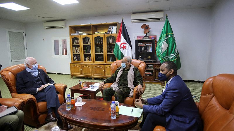 Mistura se reúne con el líder del Polisario, que insiste en la independencia total del Sáhara Occidental