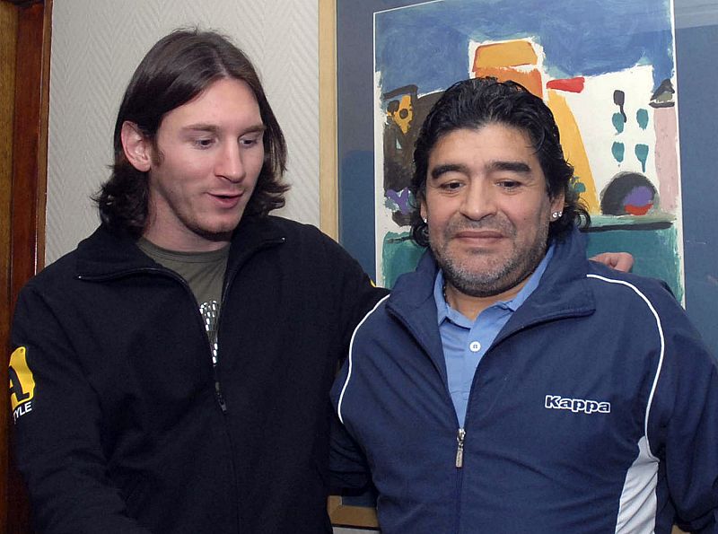 Maradona: "Ojalá Messi llegue a ser mejor que yo"