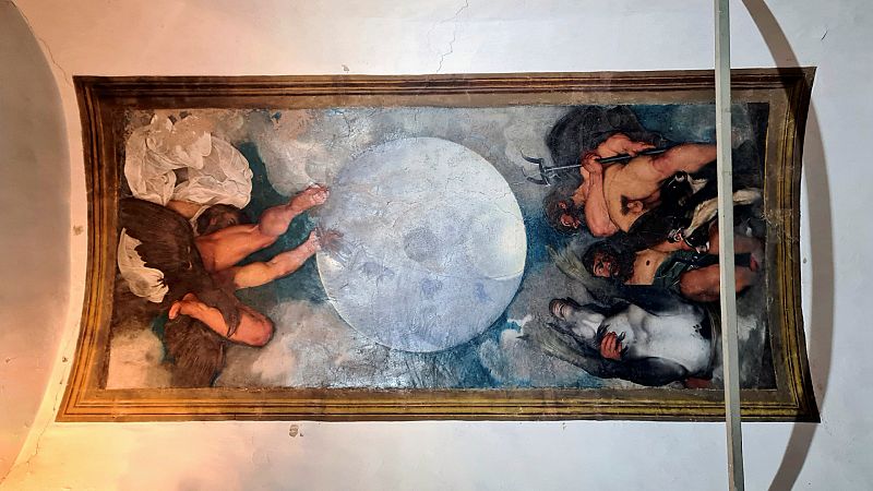 La subasta del siglo en Roma: a la venta un palacio con el único mural de Caravaggio