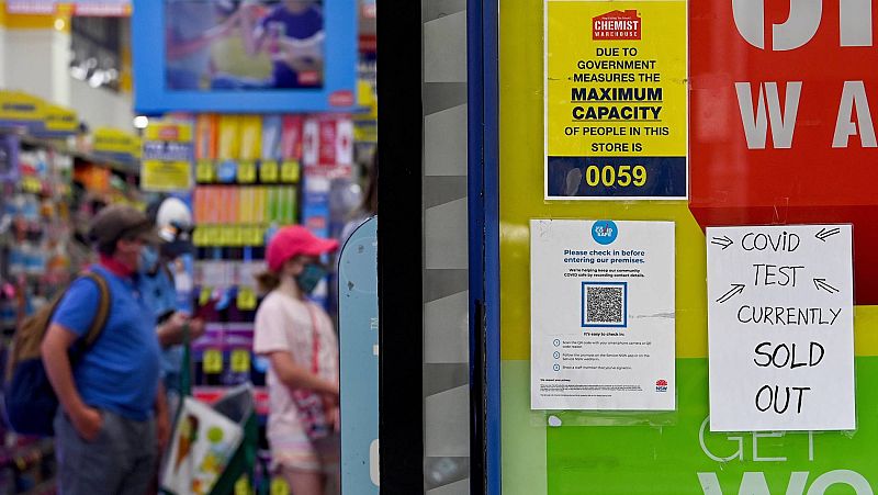 La explosión de ómicron en Australia lleva a Oceanía a ser la región con mayor tasa de casos diarios por primera vez