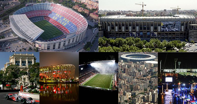 El Camp Nou y el Bernabéu, entre las siete maravillas del mundo del deporte