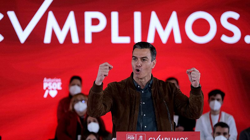 Sánchez anuncia que el Consejo de Ministros actualizará el martes las pensiones para 2022