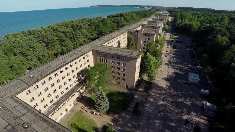 Prora, el complejo vacacional nazi ideado por Hitler en la isla alemana de Rügen