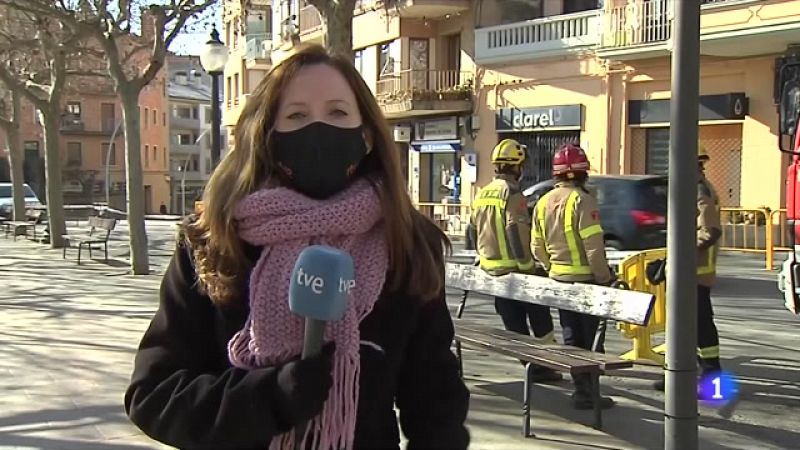 Els veïns desallotjats per un incendi a Solsona no saben quan tornaran