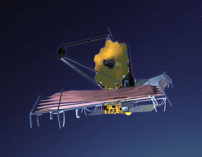El telescopio espacial James Webb llega a su destino a 1,5 millones de kilómetros de la Tierra