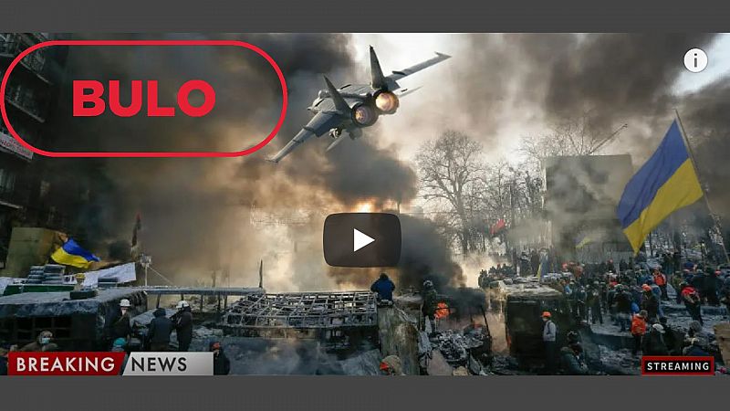 Este vídeo que dice que ha empezado la guerra en Ucrania tiene imágenes falsas y antiguas
