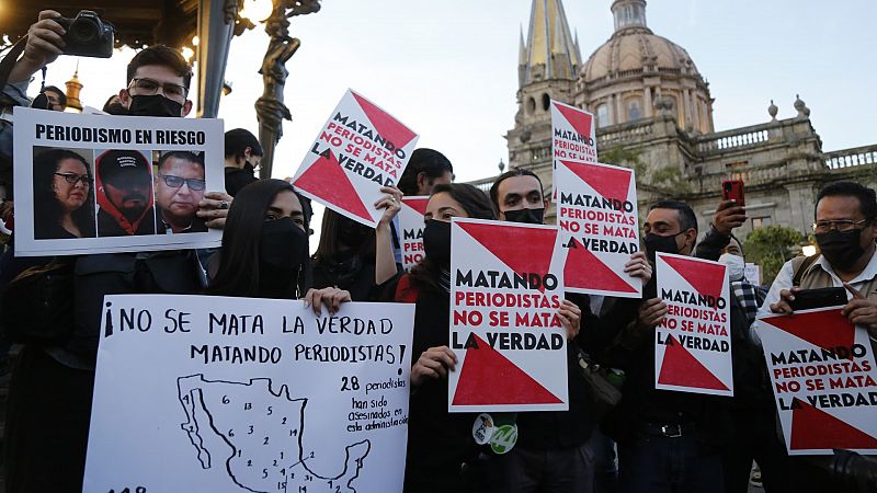 El pueblo mexicano se moviliza tras el asesinato de tres periodistas en las últimas semanas