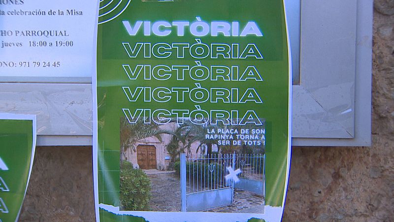 Son Rapinya celebra que el Bisbat reconegui la immatriculació irregular de la plaça