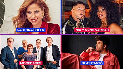 Pastora Soler, Mocedades, Blas Cant� Nia y Nyno Vargas, los artistas invitados de la Gran Final del Benidorm Fest