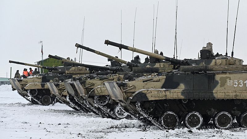 El ministro de Exteriores ruso asegura que "si depende de Rusia, no habrá guerra" en Ucrania