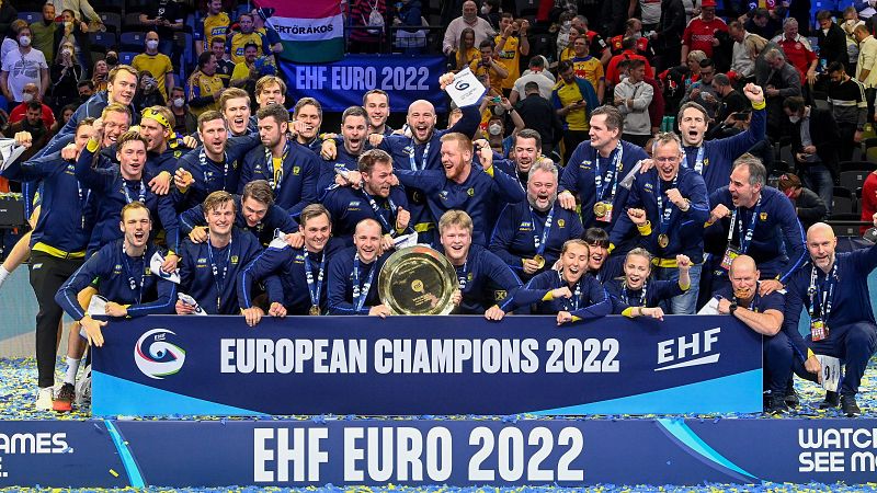 Suecia desbanca a Espa�a del trono europeo del balonmano