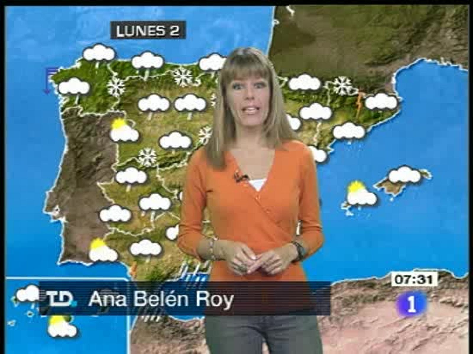 Alerta naranja por nieve, lluvia y viento en Salamanca, Ávila, Castellón y Valencia.