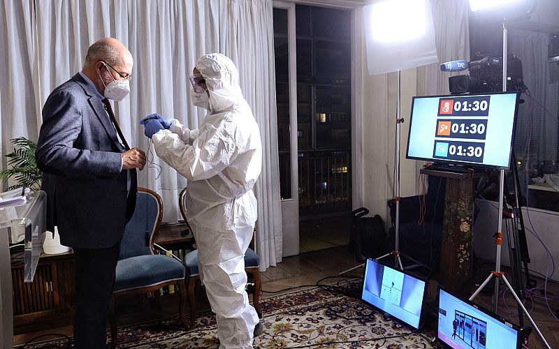 La corrupción, la COVID y la despoblación marcan los momentos más tensos de un inédito debate en RTVE