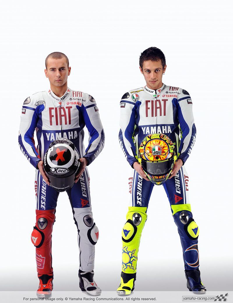 Rossi y Lorenzo ya tienen moto