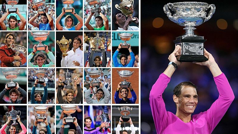 Así es el calendario que puede llevar a Rafa Nadal al Grand Slam número 22