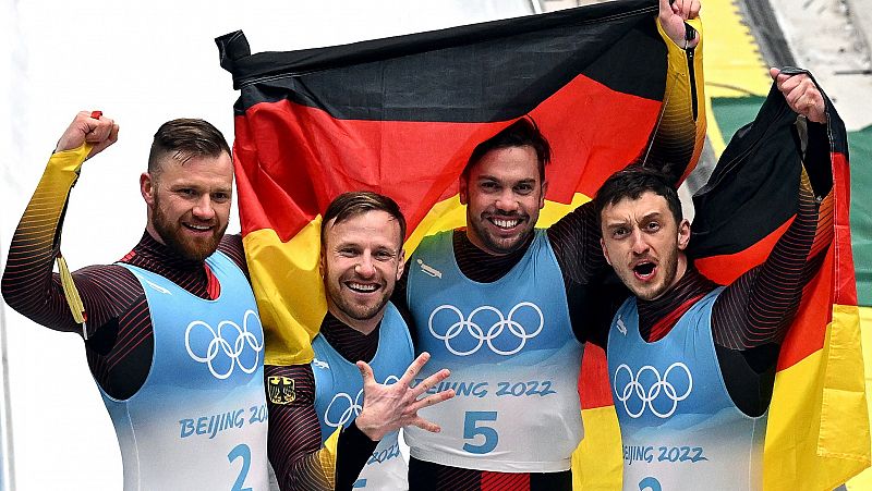 Vlovha y la pareja alemana de luge, victorias esperadas y brillantes en Pekín 2022