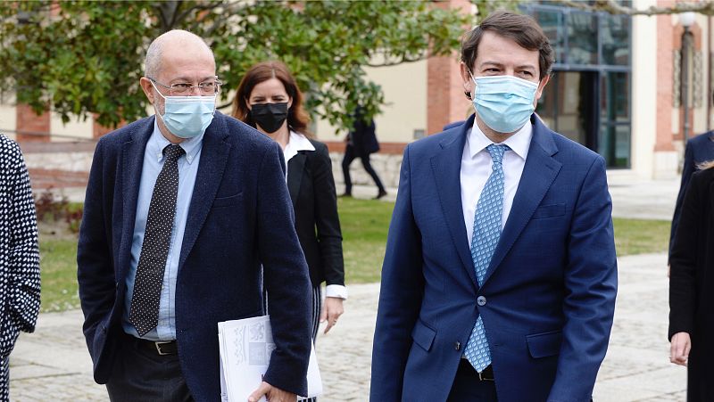 El PP pide acabar con "los experimentos de los gobiernos de coalición" y Cs se abre a pactar con el PP sin Mañueco