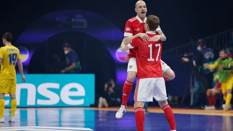 Rusia vence a Ucrania y disputará la final del Europeo de Fútbol Sala 2022