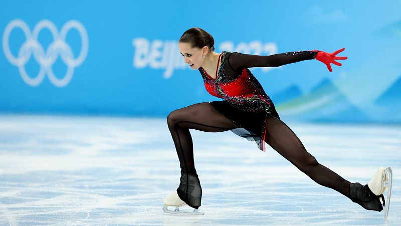 El salto para la historia de Kamila Valieva