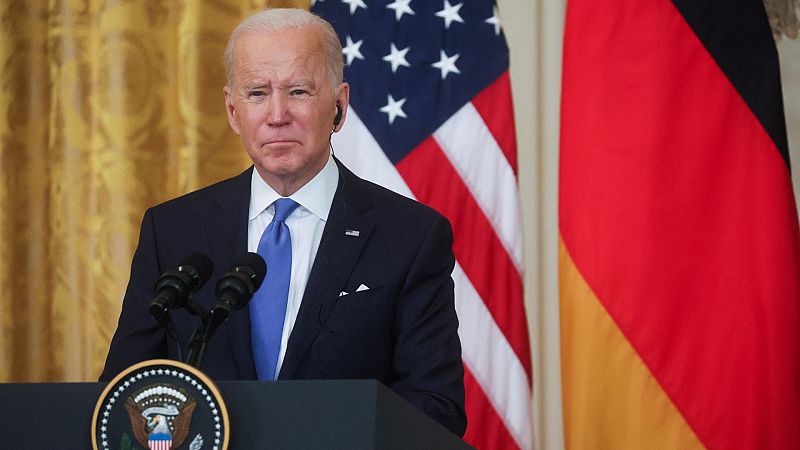 Biden advierte que "no habrá Nord Stream 2" si Rusia invade Ucrania
